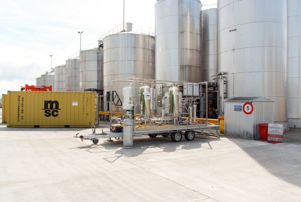 MemStar Sterile Filtration Unit on Location in Marlborough