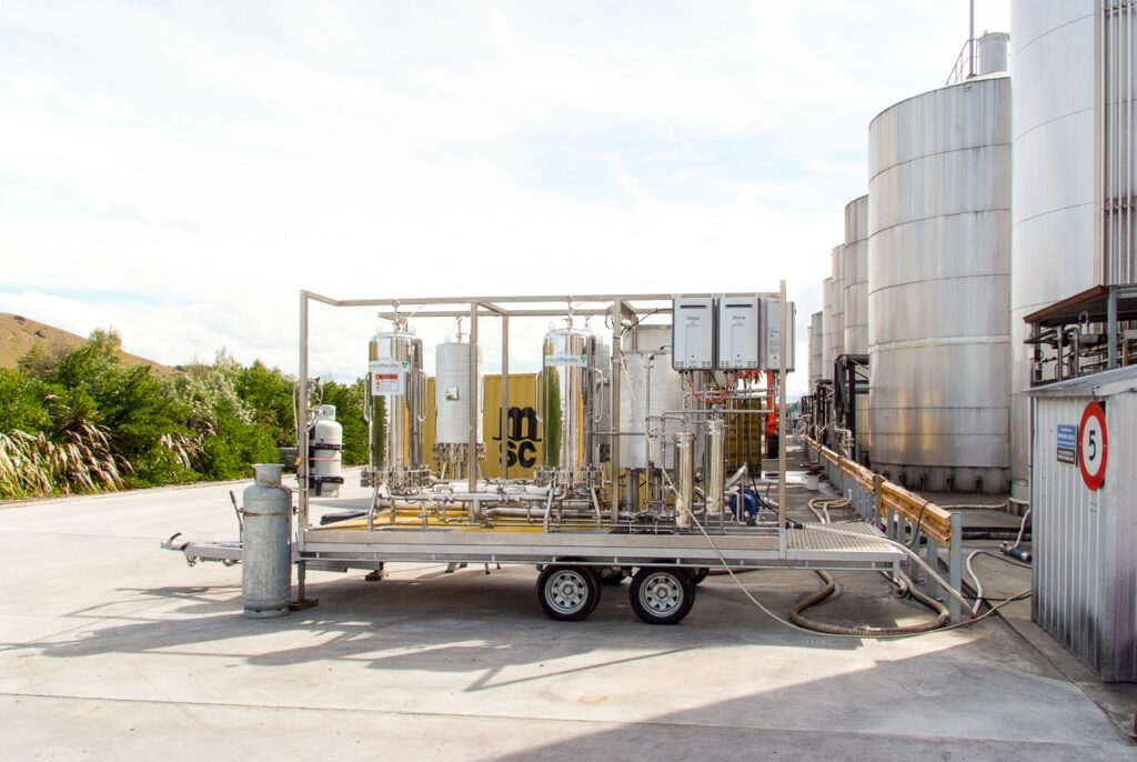 MemStar Sterile Filtration Unit on Location in Marlborough