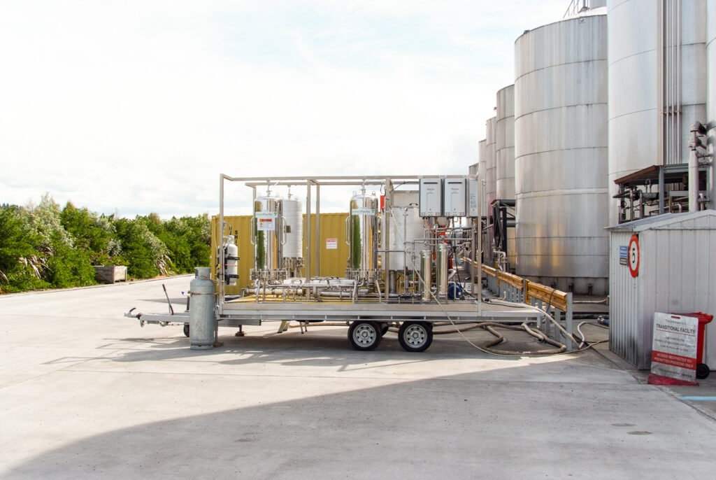 MemStar Sterile Filtration Unit on Location in Marlborough