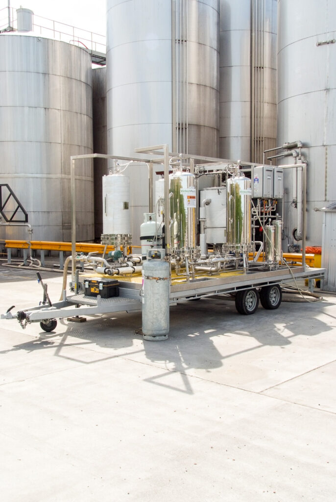 MemStar Sterile Filtration Unit on Location in Marlborough