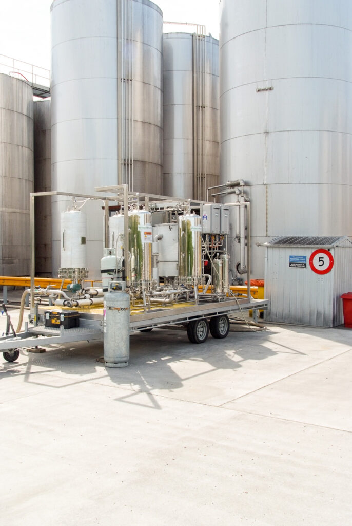 MemStar Sterile Filtration Unit on Location in Marlborough