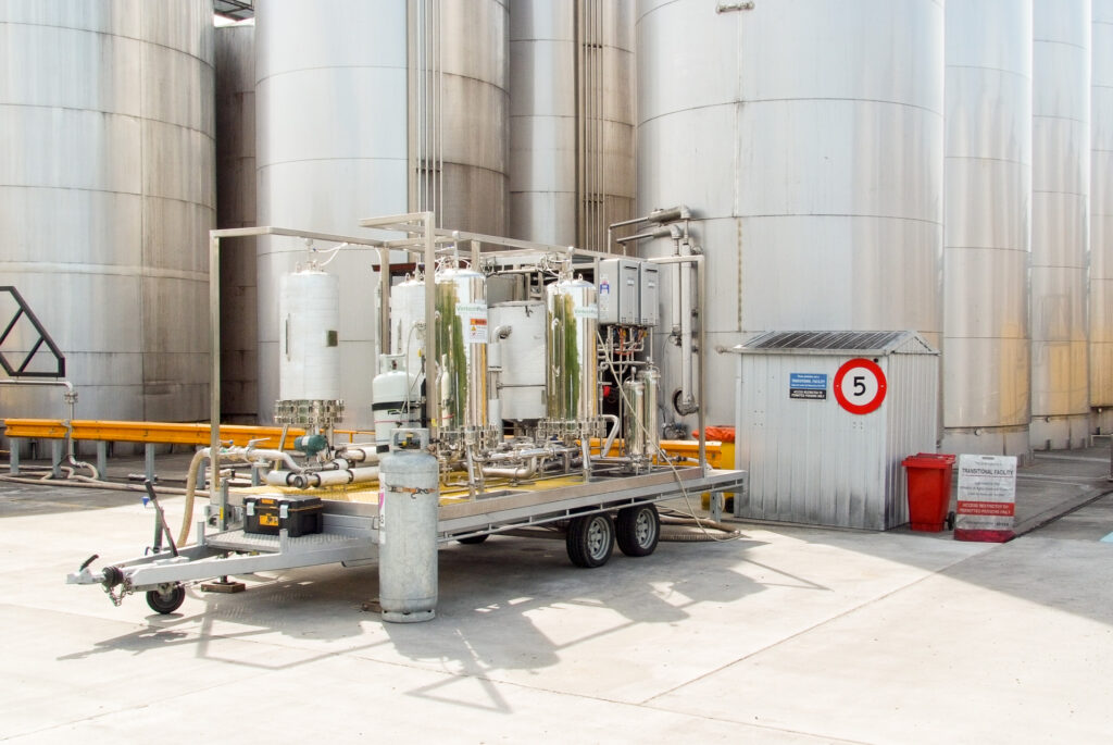 MemStar Sterile Filtration Unit on Location in Marlborough