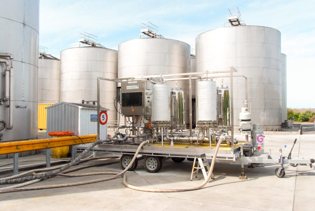 MemStar Sterile Filtration Unit on Location in Marlborough