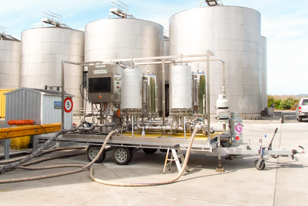 MemStar Sterile Filtration Unit on Location in Marlborough