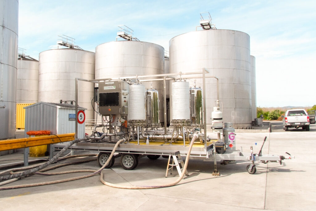 MemStar Sterile Filtration Unit on Location in Marlborough