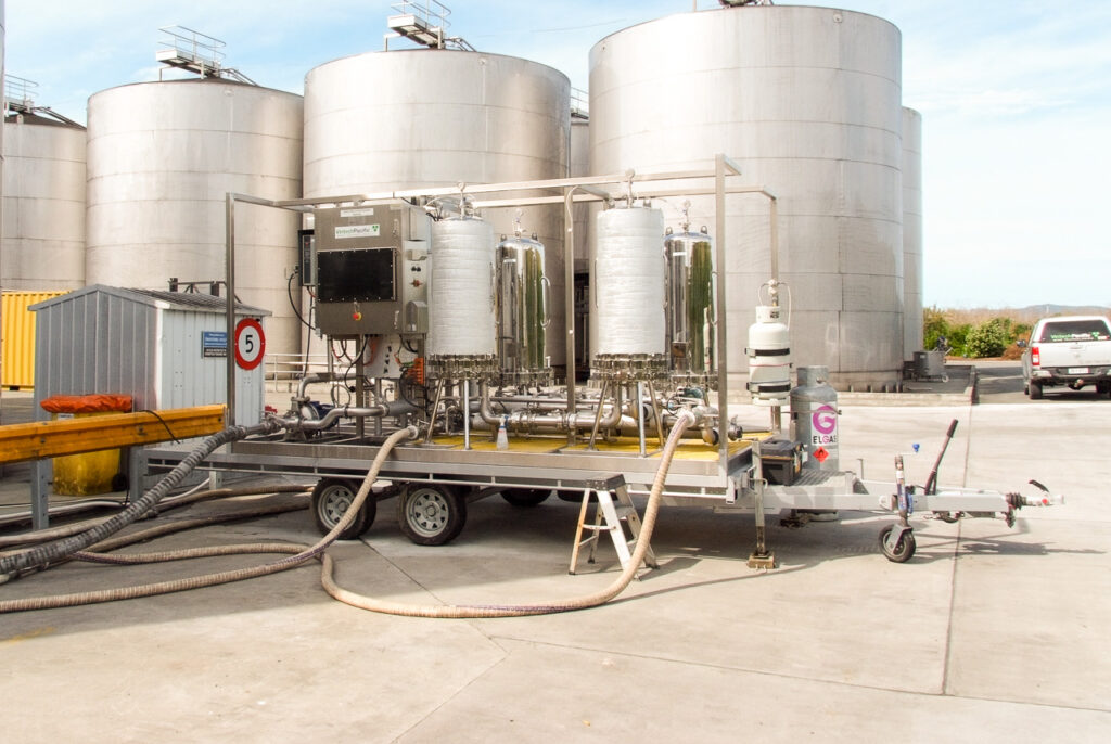 MemStar Sterile Filtration Unit on Location in Marlborough