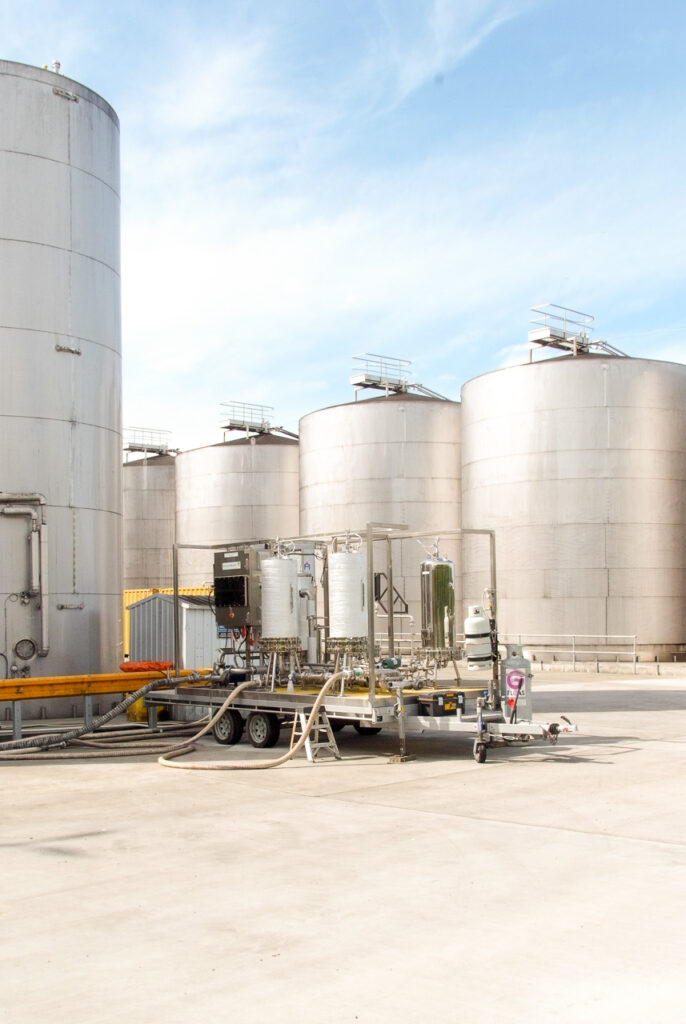 MemStar Sterile Filtration Unit on Location in Marlborough