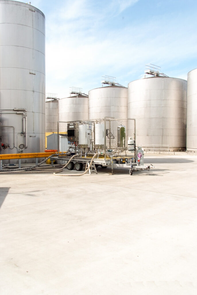 MemStar Sterile Filtration Unit on Location in Marlborough